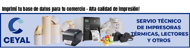 Imprimí tu base de datos para tu comercio - Alta calidad de impresión!