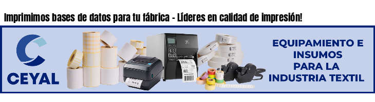 Imprimimos bases de datos para tu fábrica - Líderes en calidad de impresión!