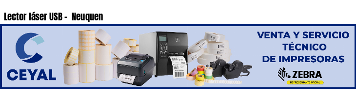 Lector láser USB - Neuquen