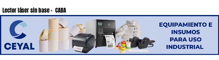 Lector láser sin base - CABA