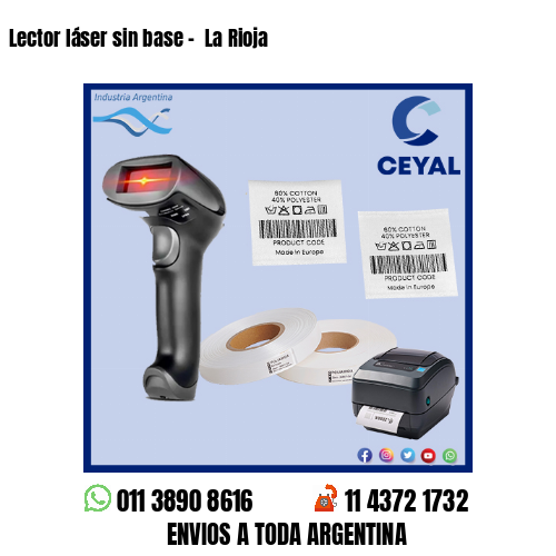 Lector láser sin base –  La Rioja