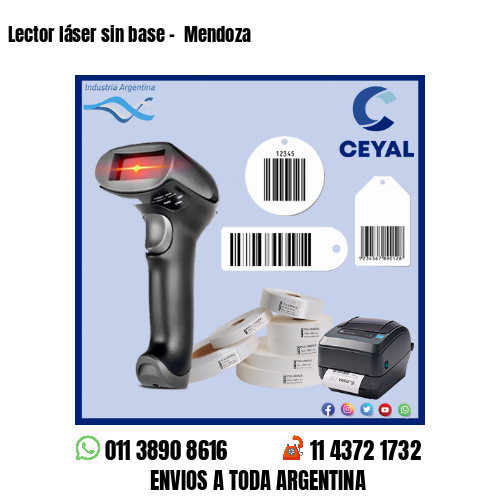 Lector láser sin base –  Mendoza