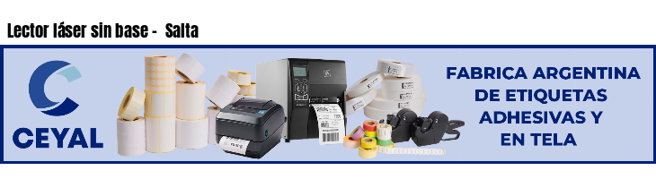 Lector láser sin base -  Salta
