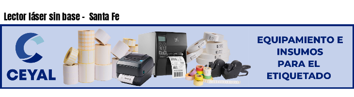 Lector láser sin base - Santa Fe