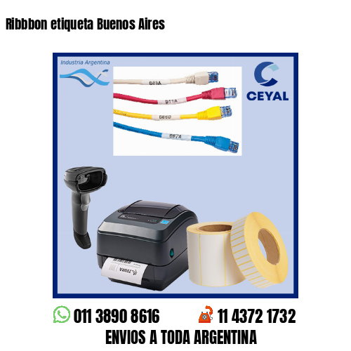 Ribbbon etiqueta Buenos Aires