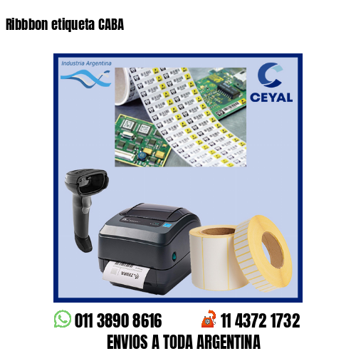 Ribbbon etiqueta CABA