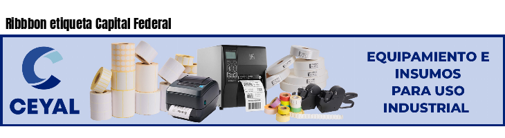 Ribbbon etiqueta Capital Federal 