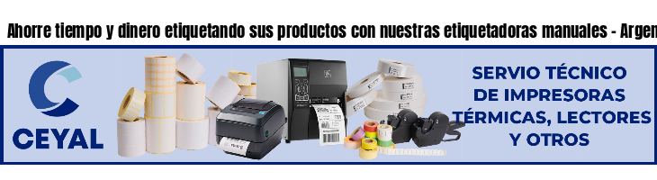 Ahorre tiempo y dinero etiquetando sus productos con nuestras etiquetadoras manuales - Argentina