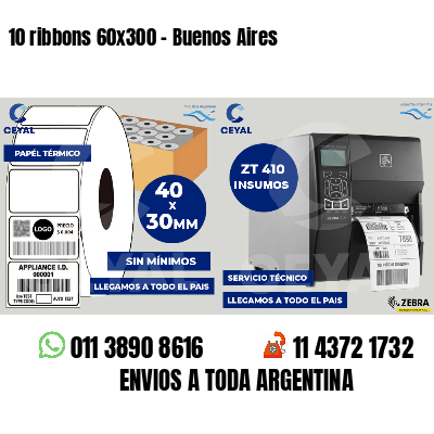 10 ribbons 60x300 - Buenos Aires