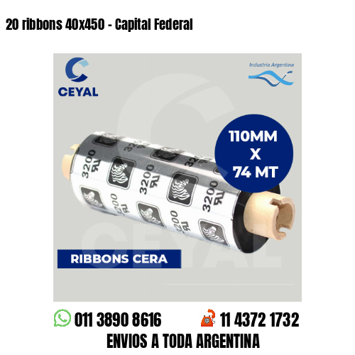 20 ribbons 40×450 – Capital Federal