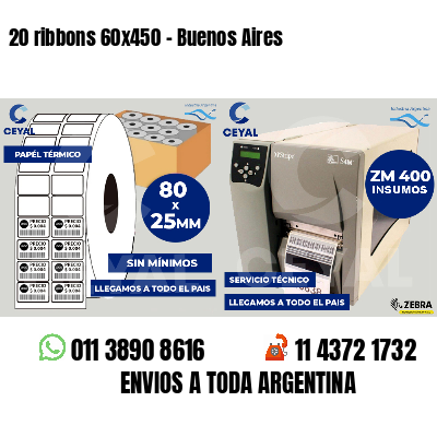 20 ribbons 60x450 - Buenos Aires