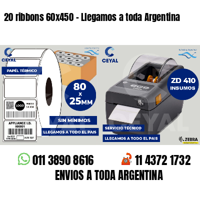 20 ribbons 60x450 - Llegamos a toda Argentina