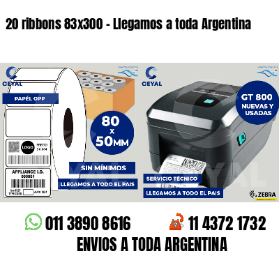 20 ribbons 83x300 - Llegamos a toda Argentina