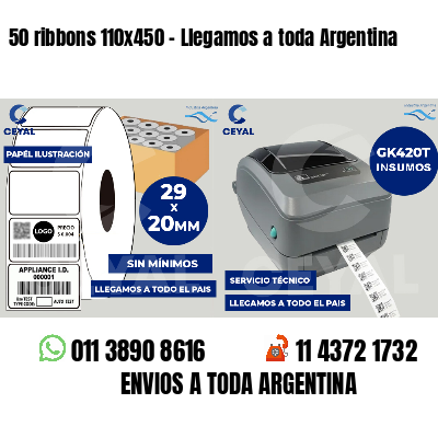 50 ribbons 110x450 - Llegamos a toda Argentina