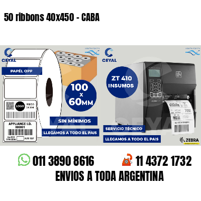 50 ribbons 40x450 - CABA