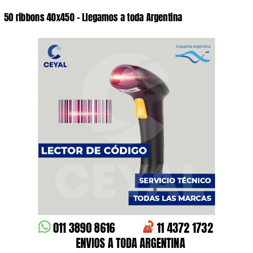 50 ribbons 40x450 - Llegamos a toda Argentina