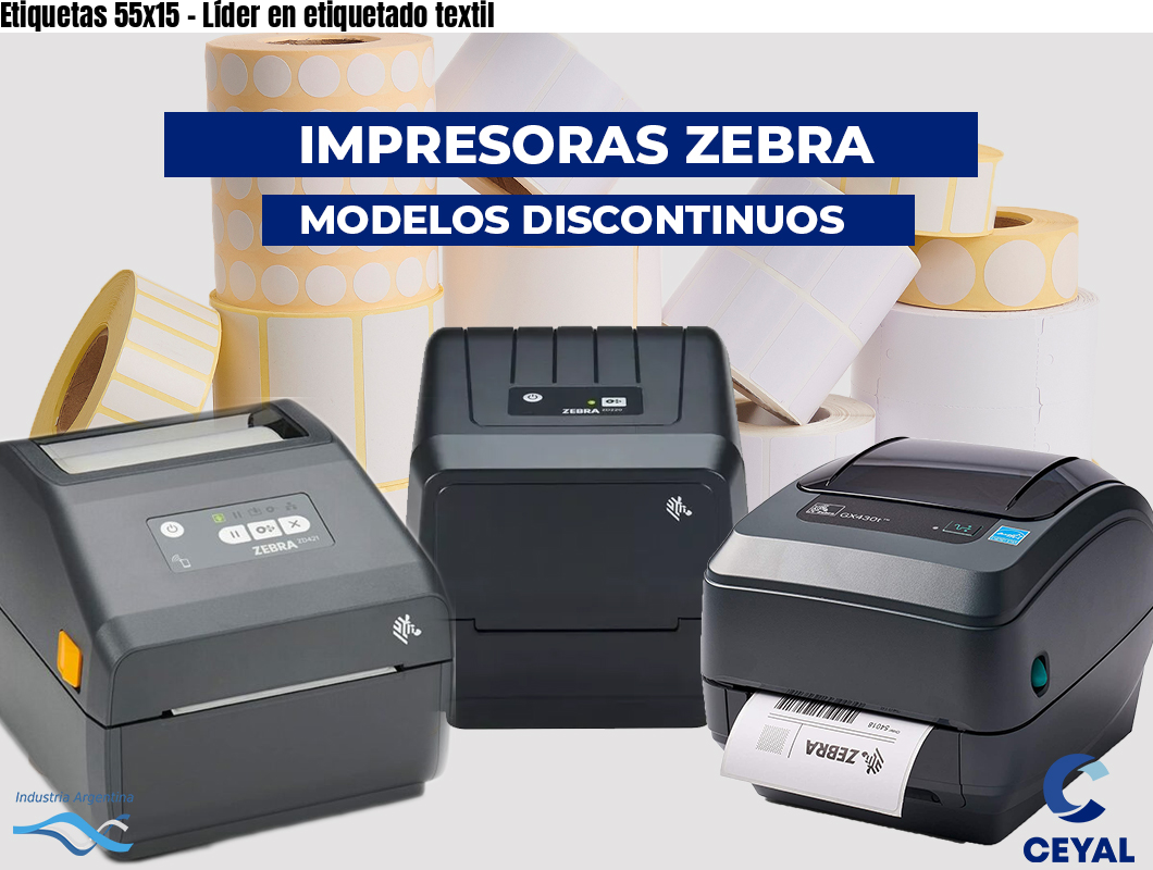Etiquetas 55x15 - Líder en etiquetado textil