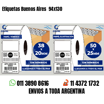 Etiquetas Buenos Aires  94x130