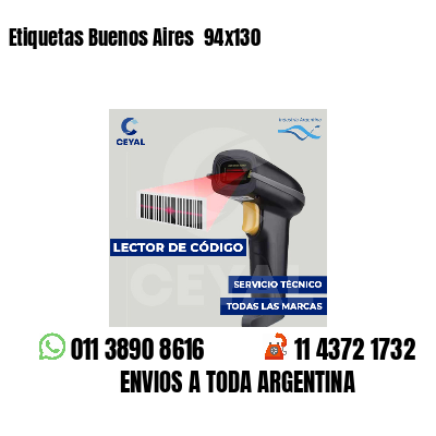 Etiquetas Buenos Aires  94x130