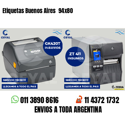 Etiquetas Buenos Aires  94x80