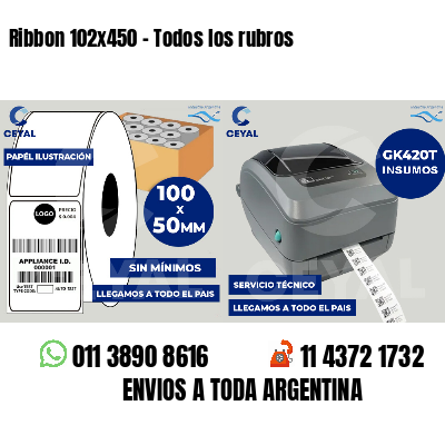 Ribbon 102x450 - Todos los rubros