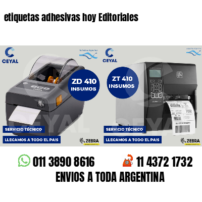 etiquetas adhesivas hoy Editoriales