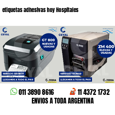 etiquetas adhesivas hoy Hospitales