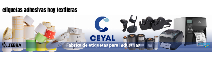 etiquetas adhesivas hoy textileras