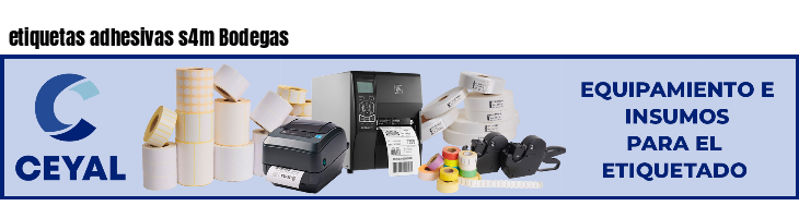 etiquetas adhesivas s4m Bodegas
