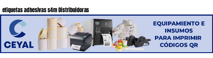 etiquetas adhesivas s4m Distribuidoras