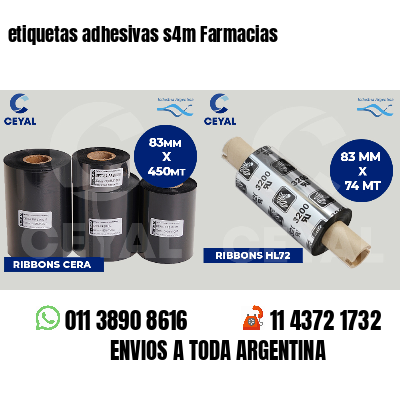 etiquetas adhesivas s4m Farmacias