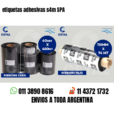 etiquetas adhesivas s4m SPA
