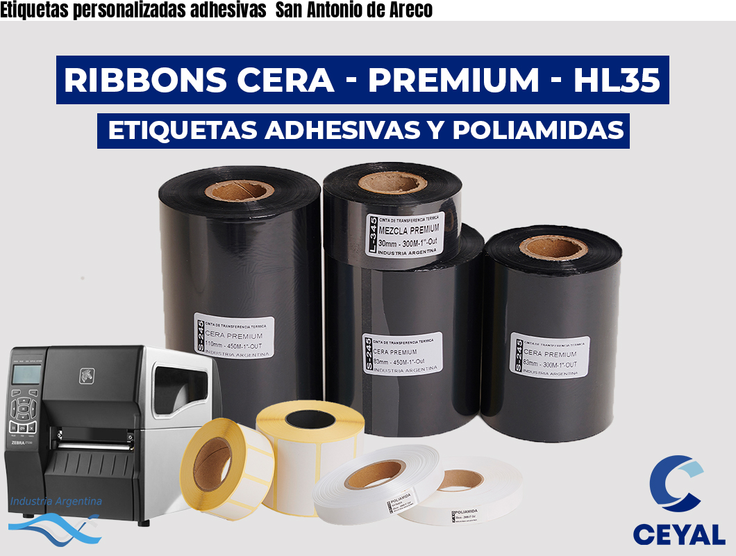 Etiquetas personalizadas adhesivas  San Antonio de Areco