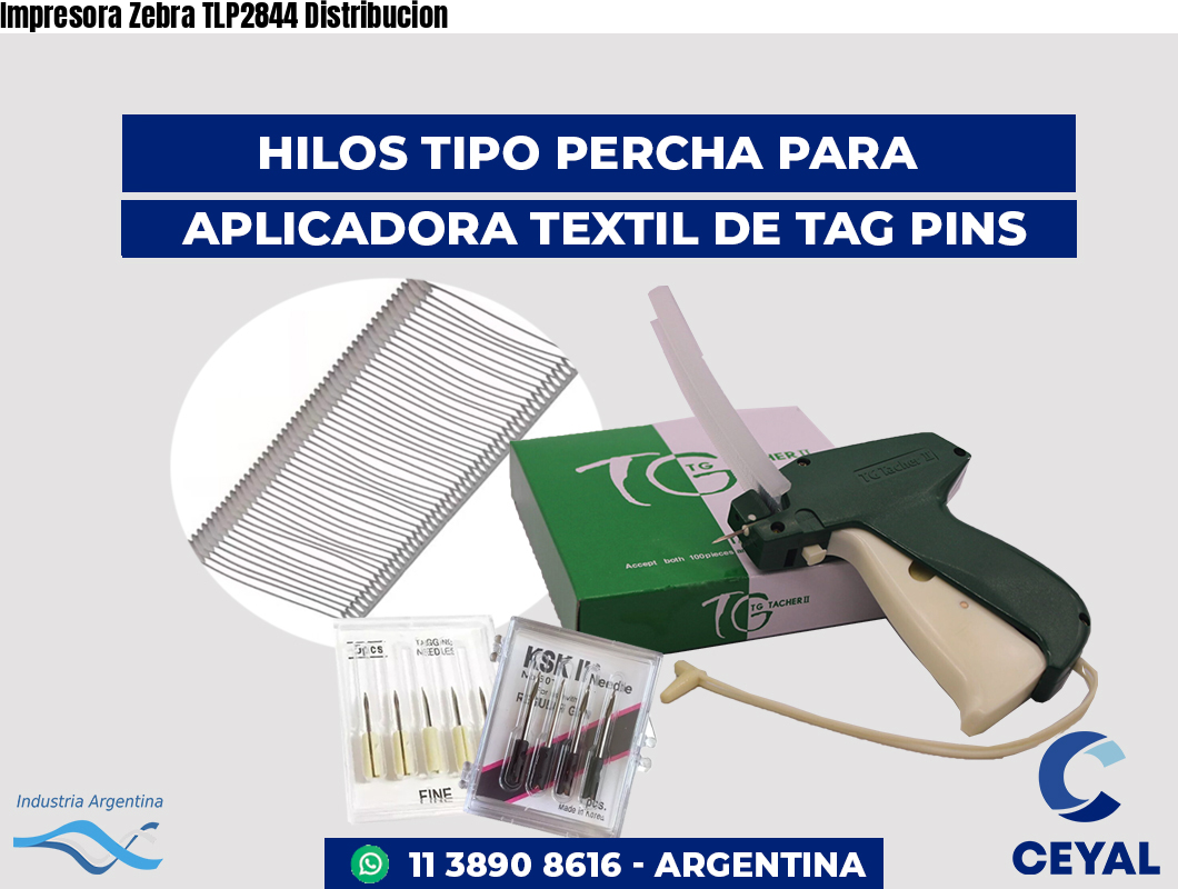 Impresora Zebra TLP2844 Distribucion