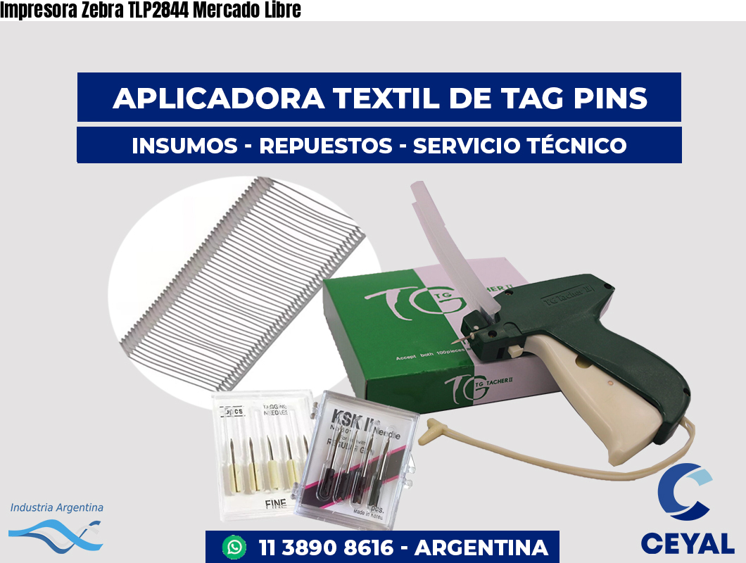 Impresora Zebra TLP2844 Mercado Libre