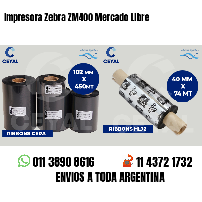 Impresora Zebra ZM400 Mercado Libre