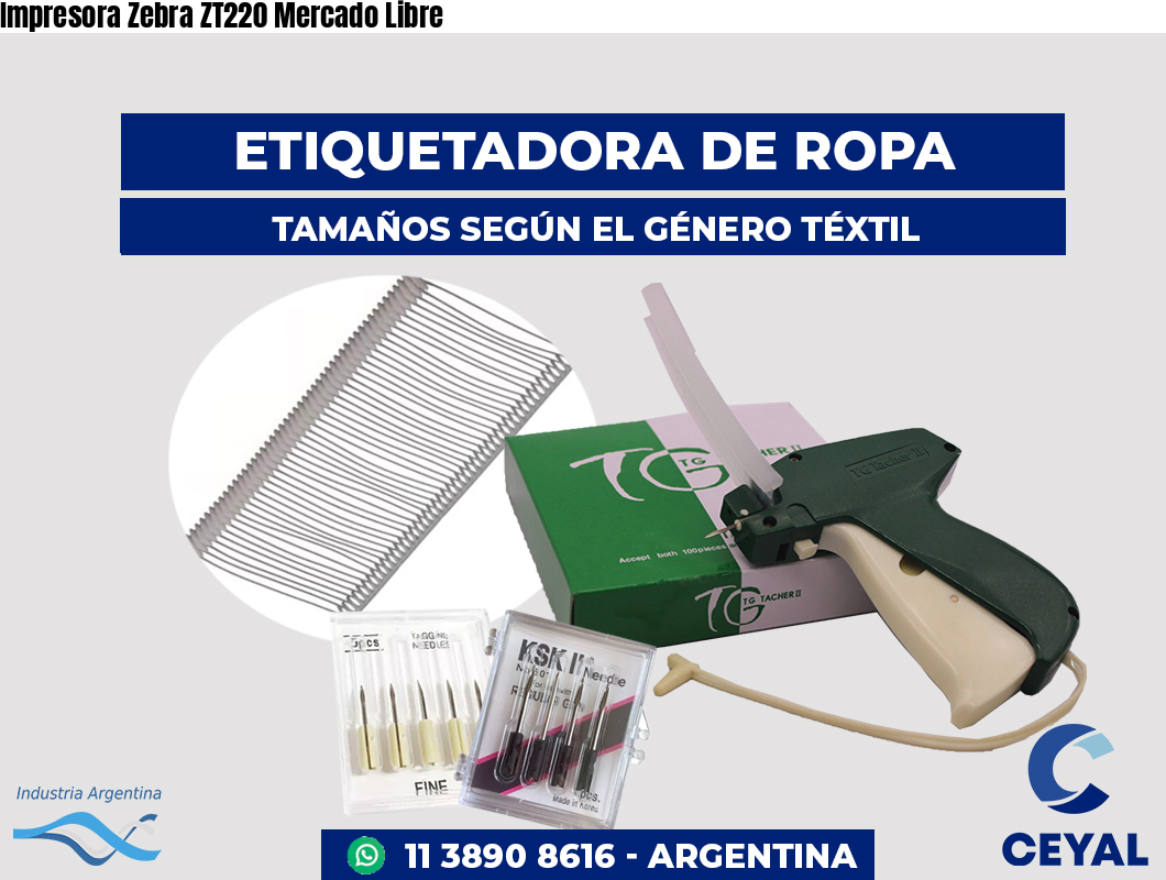 Impresora Zebra ZT220 Mercado Libre