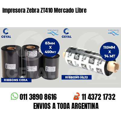 Impresora Zebra ZT410 Mercado Libre