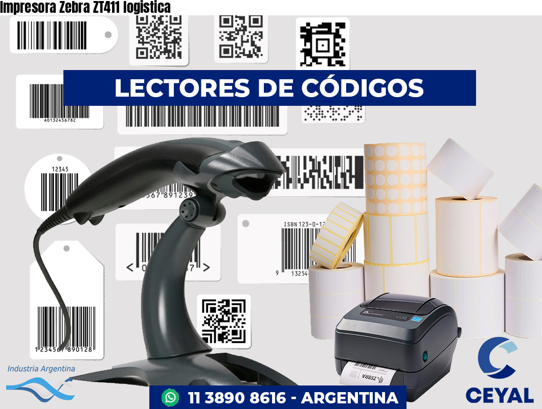 Impresora Zebra ZT411 logistica
