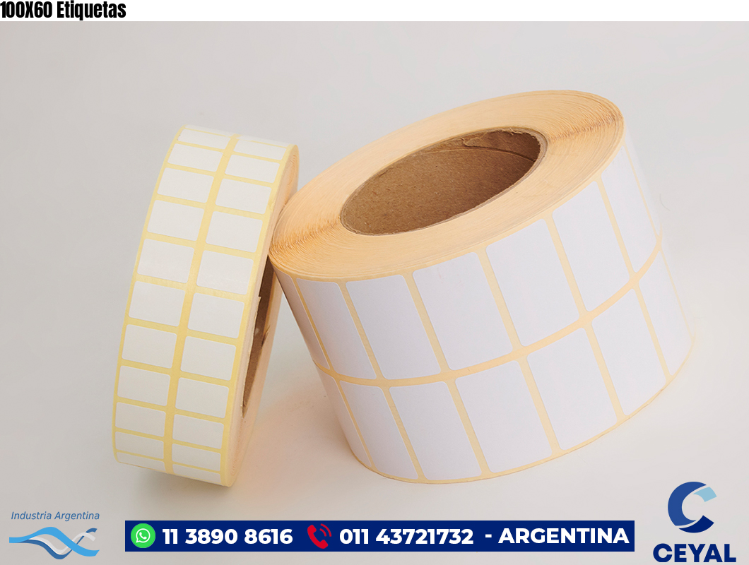 100X60 Etiquetas