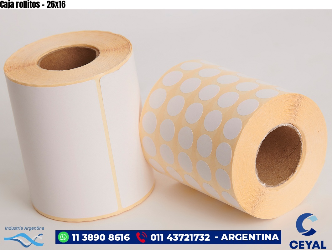 Caja rollitos - 26x16