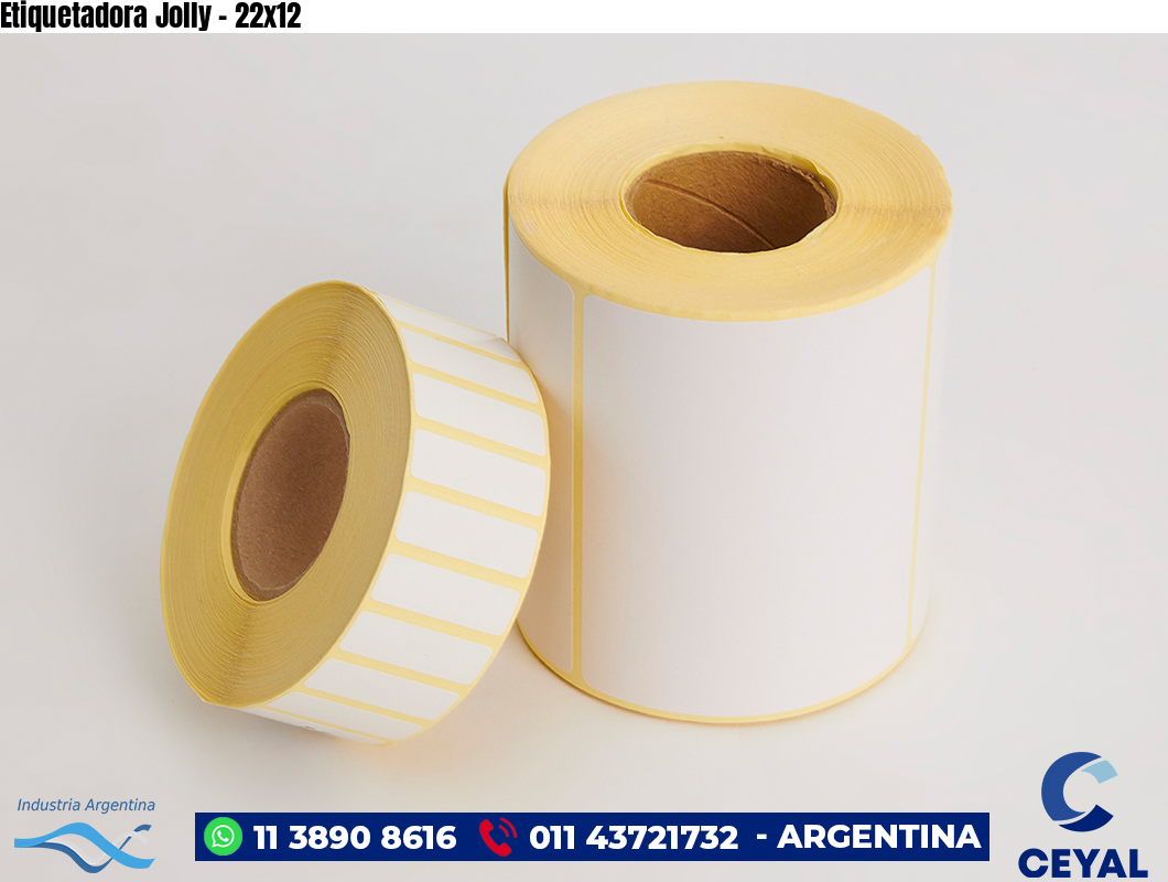 Etiquetadora Jolly - 22x12