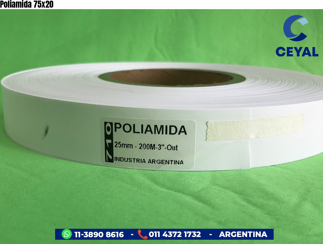 Poliamida 75×20