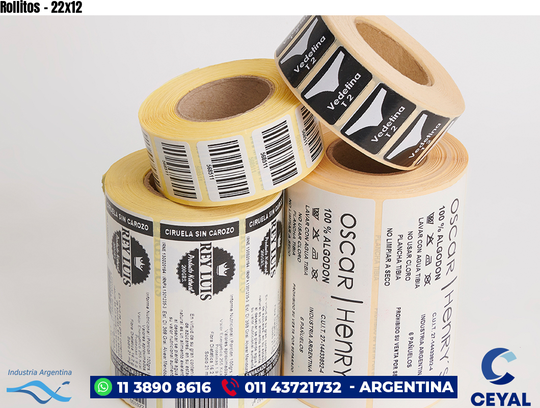 Rollitos - 22x12