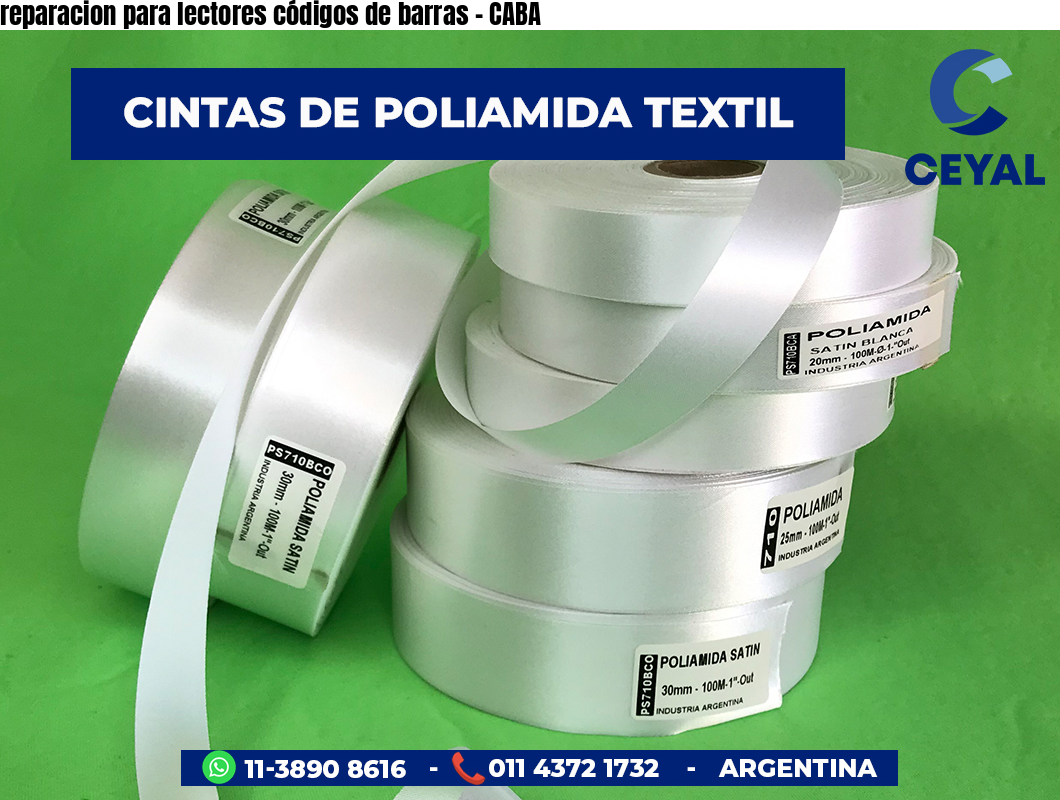 reparacion para lectores códigos de barras - CABA