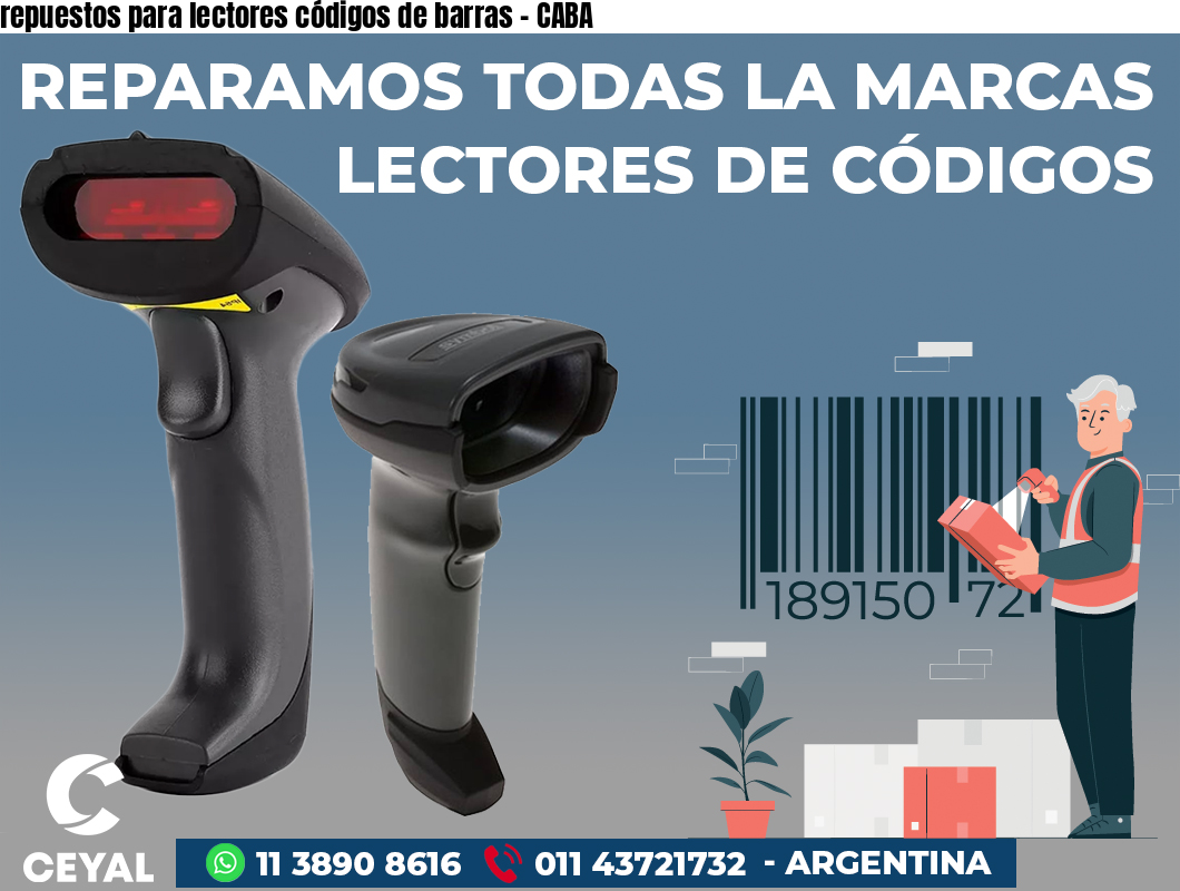 repuestos para lectores códigos de barras – CABA