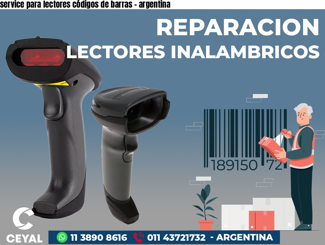 service para lectores códigos de barras – argentina