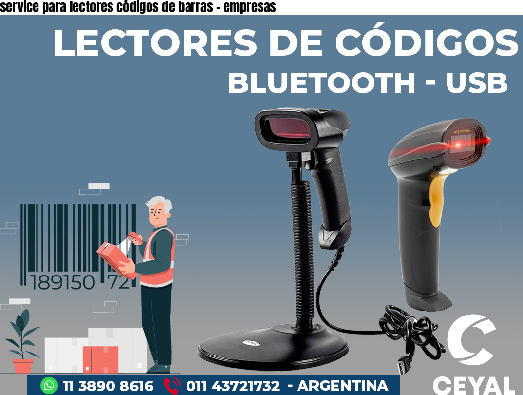 service para lectores códigos de barras – empresas