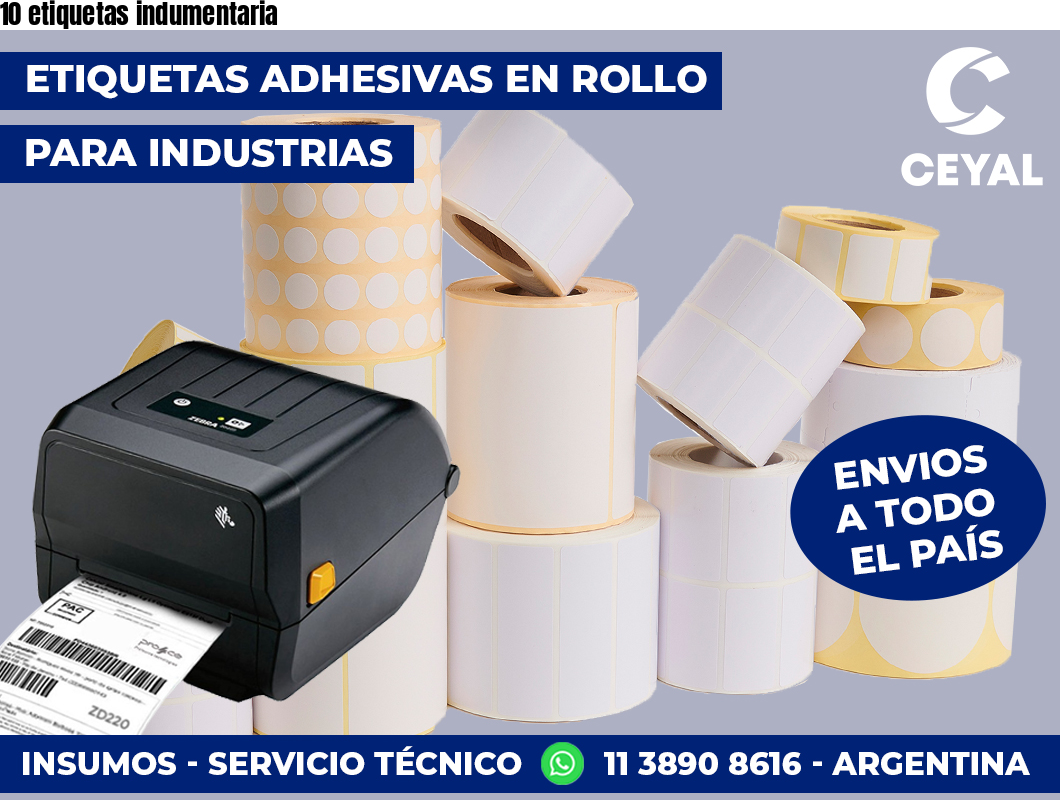 10 etiquetas indumentaria