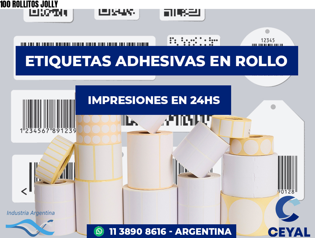 100 ROLLITOS JOLLY